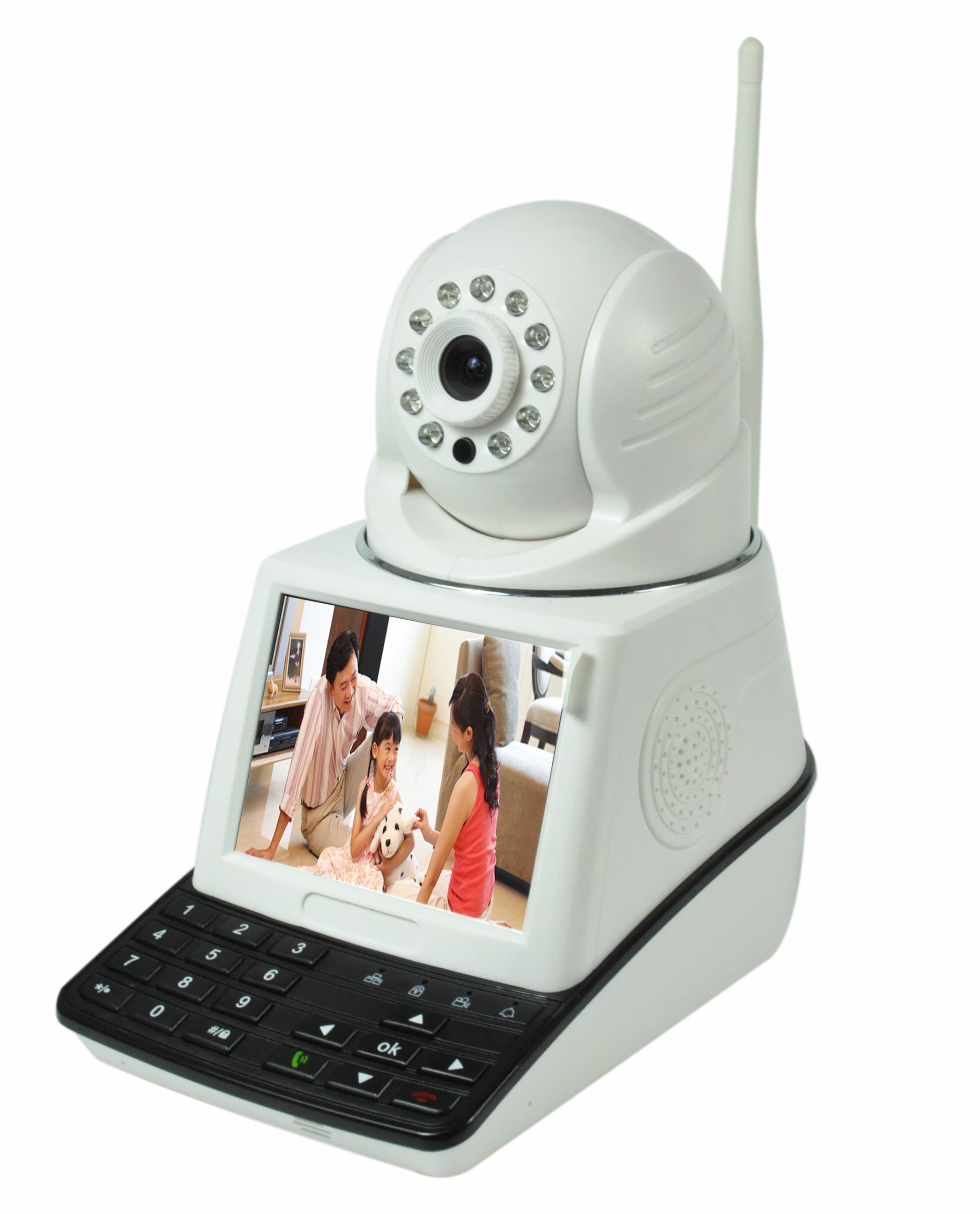 网络可视电话摇头机